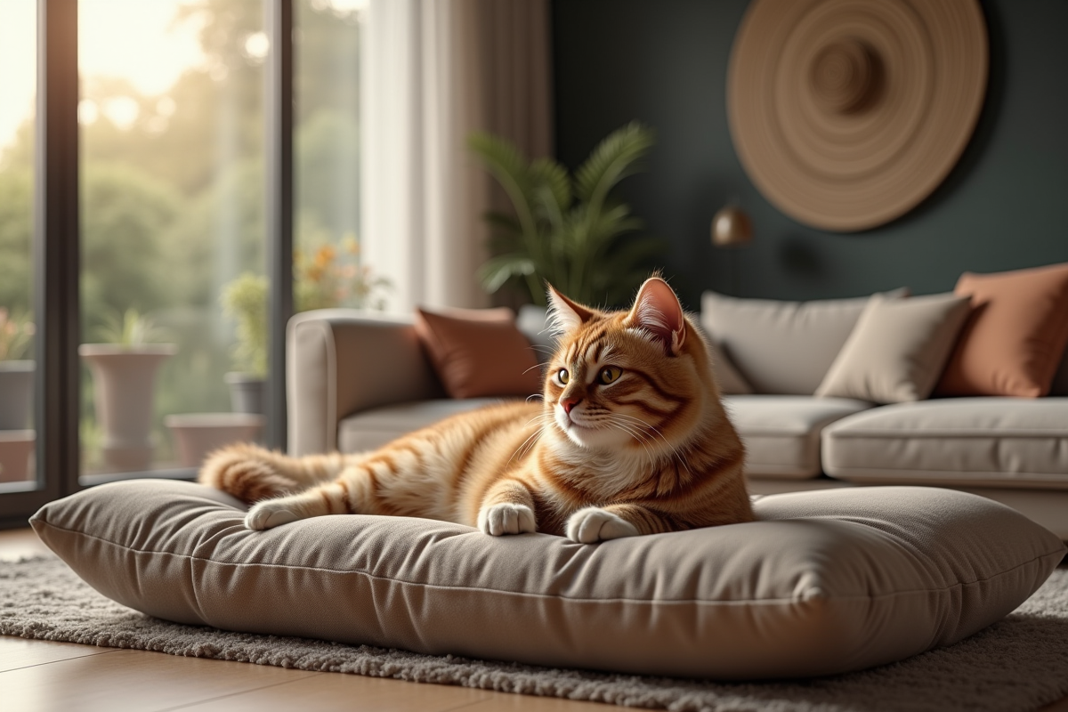Pourquoi votre félin mérite un coussin de luxe