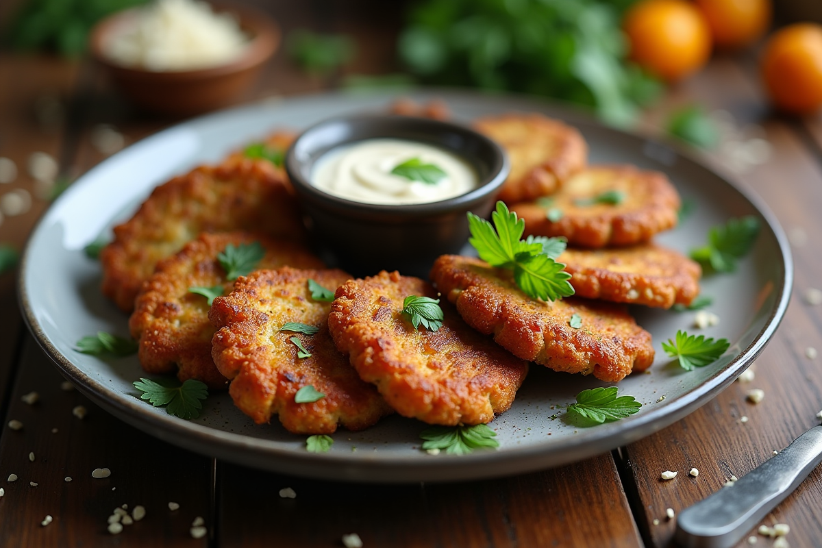 beignets aubergines
