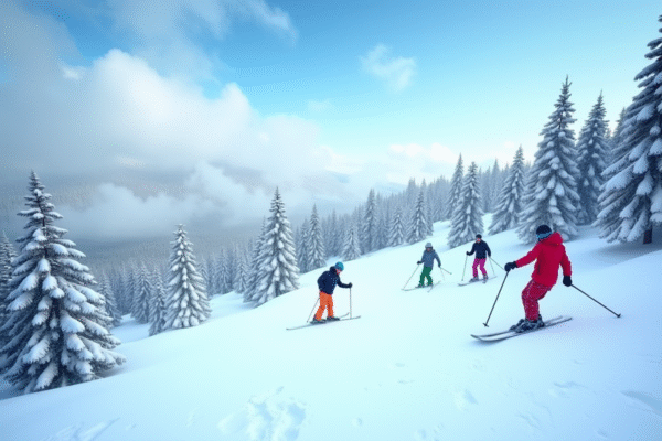 Webcam du Bessat : neige et affluence en un coup d’œil