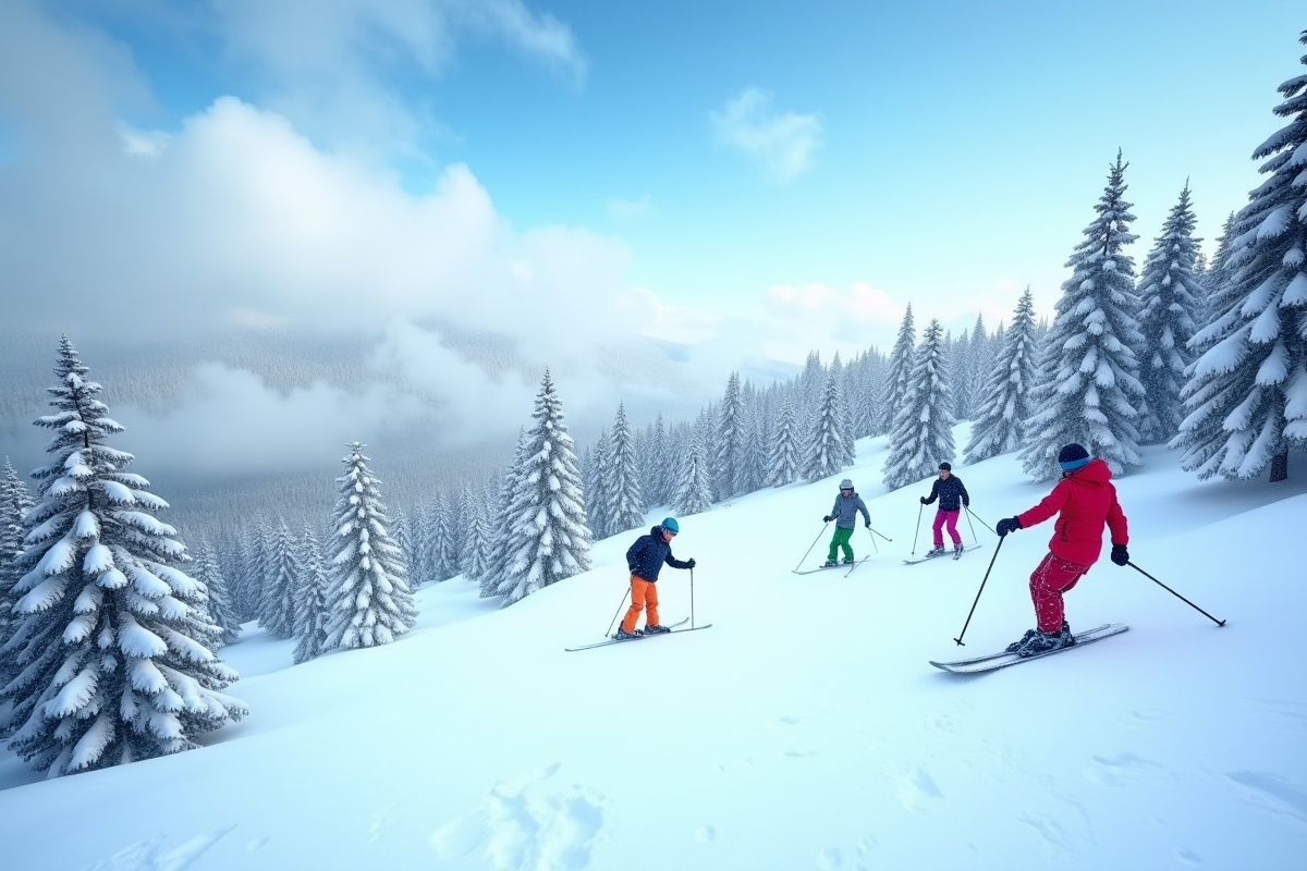Webcam du Bessat : neige et affluence en un coup d’œil